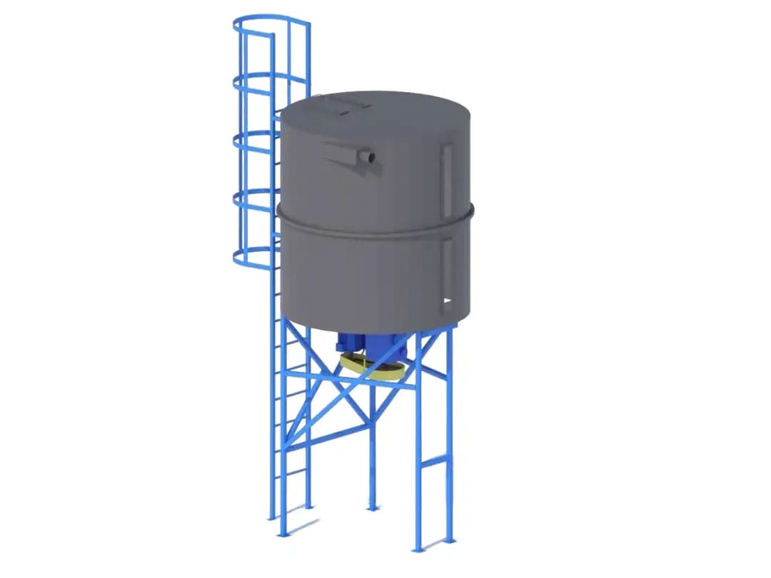 Бункеры-накопители с ворошителем